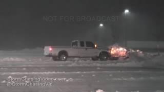 Extreme Blizzard Conditions On The  Palmer Divide, Colorado - 3/24/2017