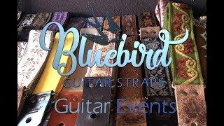 Bluebird guitar Straps - Meet with us at the guitar events