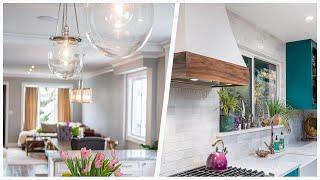 75 Shabby-chic Style Kitchen With Subway Tile Backsplash Design Ideas You'll Love 