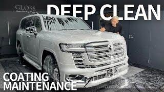 TOYOTA LAND CRUISER DEEP CLEAN | CAR DETAIL | CAR WASH | ASMR | ADBL | GTECHNIQ |