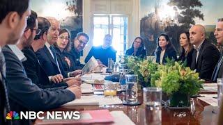 Biden meets with families of American hostages being held by Hamas in Gaza