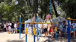 Аня Дидикина 12 лет "STREET WORKOUT KIEV SLS - CUP" 2015