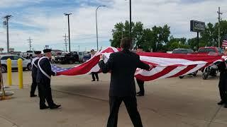 Schwan's Buick GMC Raises American Flag