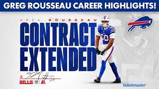 Buffalo Bills Defensive End Greg Rousseau's Best Career Highlights!