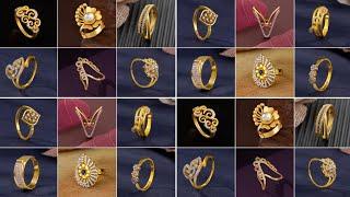 Latest 22k Gold ring designs for Women ||Daily wear Gold Ring Designs ||Rings collection 2024