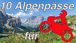 Die 10 schönsten Alpenpässe für Motorradfahrer