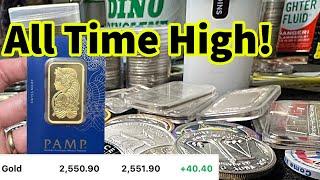 Gold BREAKS Records (again). Some New Buys and New Info!