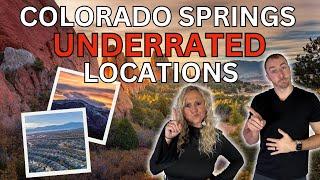 TOP 5 UNDERRATED Places To Live in Colorado Springs, CO