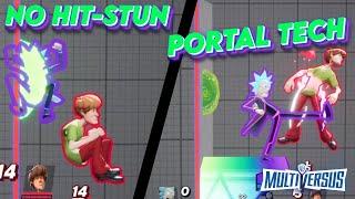 NEW RICK TECH | NO HIT-STUN PORTAL TECH | MultiVersus.