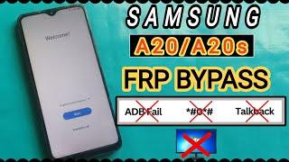 Samsung A20/A20S Frp Bypass 2025 | Samsung SM-A207F/DS FRP Unlock | Google Account Remove Without PC