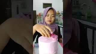 membuat mawar dari buttercream