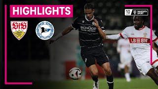 VfB Stuttgart II - Arminia Bielefeld | Highlights 3. Liga | MAGENTA SPORT