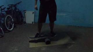 Primeros trucos con el rulo casero (indoboard)