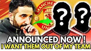 Finally SACKED‼️ AMORIM TRANSFER PLANS  CONFIRMED MAN UNITED TRANSFER NEWS TODAY #manunitednews