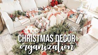 TAKE DOWN CHRISTMAS / How I Organize My Holiday Decor