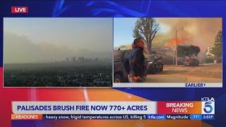 3PM Team Coverage: Palisades Fire surpasses 700 acres