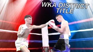 PUGILISM AT THE PARK | WKA DISTRICT TITLE - Jordan Hunter VS Cameron Ritchie