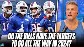 Will The Bills New Receiver Group Be Enough To Get Over The Hump? | Pat McAfee Show