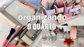 ORGANIZANDO O QUARTO| limpeza