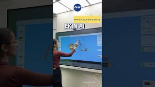 Build Circuits in the Virtual Lab: DC Simulation on EKIN AI Interactive Panel  #aipanel #ekin