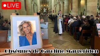  Les obsèques de Caroline Margeridon ont lieu. Beaucoup de personnes célèbres sont venues