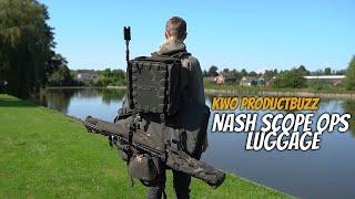 SNEL VISSEN = MEER VANGEN! Compact het najaar in met de Nash Scope Ops Luggage | KWO Productbuzzz