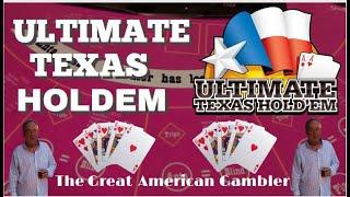 Ultimate Texas Holdem From Palace Station in Las Vegas, Nevada!!