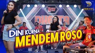 DINI KURNIA - MENDEM ROSO [ NEW VERSION ] Feat ADER NEGRO (Official Music Video) - NEW DHESTA