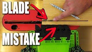 BAD table saw advice from unexpected source! BEWARE!