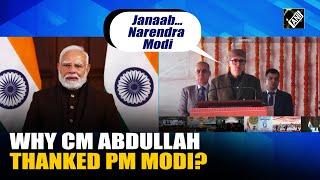 “It was long pending demand…” Omar Abdullah thanks PM Modi for inauguration of Jammu Rail Division