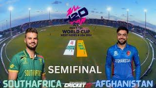 AFGHANISTAN VS SOUTHAFRICA T20worldcup semifinal | CRICKET22 | #t20worldcup #cricket #afgvssa