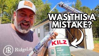 MESSY Project! | Tiny House Floor | Solar Shed Build | Off Grid Barndominium Build