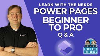 Power Pages Beginner to Pro Q & A