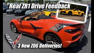 C8 ZR1 MANIA & 3 AWESOME CORVETTE Z06 SEND OFFS