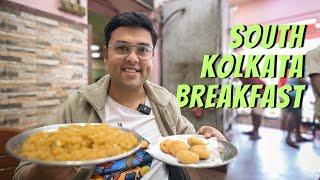 South Kolkata Breakfast | Kolkata Street Food | Kolkata Winter Breakfast | Kolkata Veg Street Food