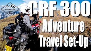 CRF300 Adventure Travel Set-up