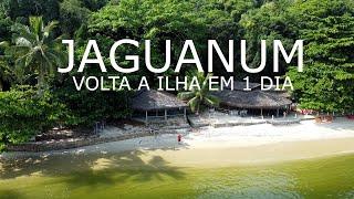 Ilha de Jaguanum - Volta a Ilha em 1 dia Visitando 6 Praias.