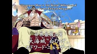 Whitebeard Angry at Shanks! (One Piece episode 151 Dub)