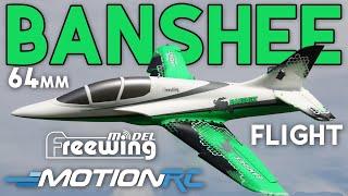 Flying the Freewing Banshee 64mm EDF Sport Jet | Motion RC