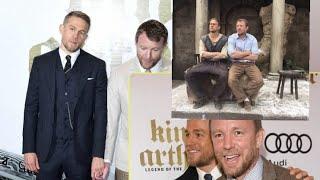 charlie hunnam and guy ritchie being an old married couple for about 8 min