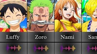 All Straw Hats Characters Theme Song