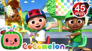 Cody & JJ's Bike Race | CoComelon - It's Cody Time | Nursery Rhymes for Babies