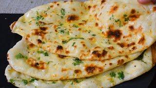 Butter Naan Recipe on Tawa by Lively Cooking
