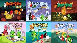 #bringback2012 Angry Birds Seasons 2012 Version All levels Walkthrough 3 Star Full HD 1080P60fps