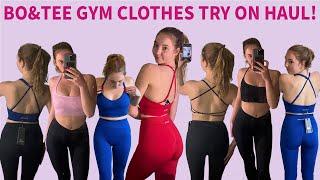 BO&TEE GYM CLOTHES TRY ON HAUL!!!