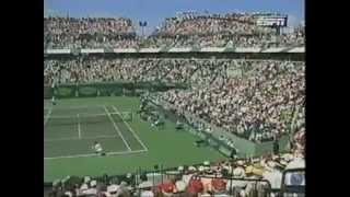 Marcelo Ríos vs  Andre Agassi  Últimos 6 Juegos