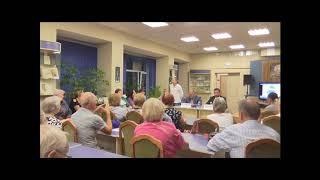 Встреча главы управы района Котловка Промыслова В.Ю. с жителями 05.09.2018