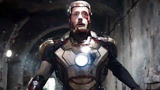 Tony Stark Escape Scene | 5,4,3,2,1 - Told You | Iron Man 3  [2013]  Movie CLIP HD