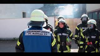 Live-Übung der Freiwilligen Feuerwehr Waldkirch (Abteilung Kollnau)
