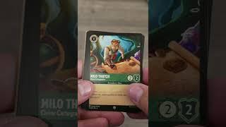 Unboxing a Disney Lorcana Booster Pack! 001